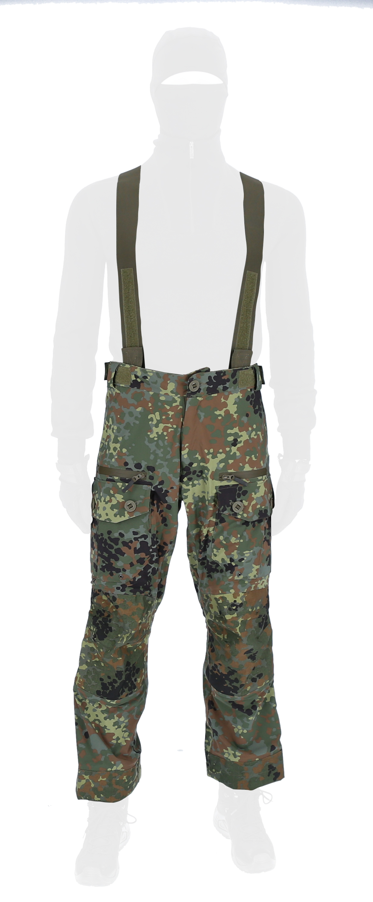 3PF Nässeschutz Regenhose Spezialkräfte RNRS1 Flecktarn