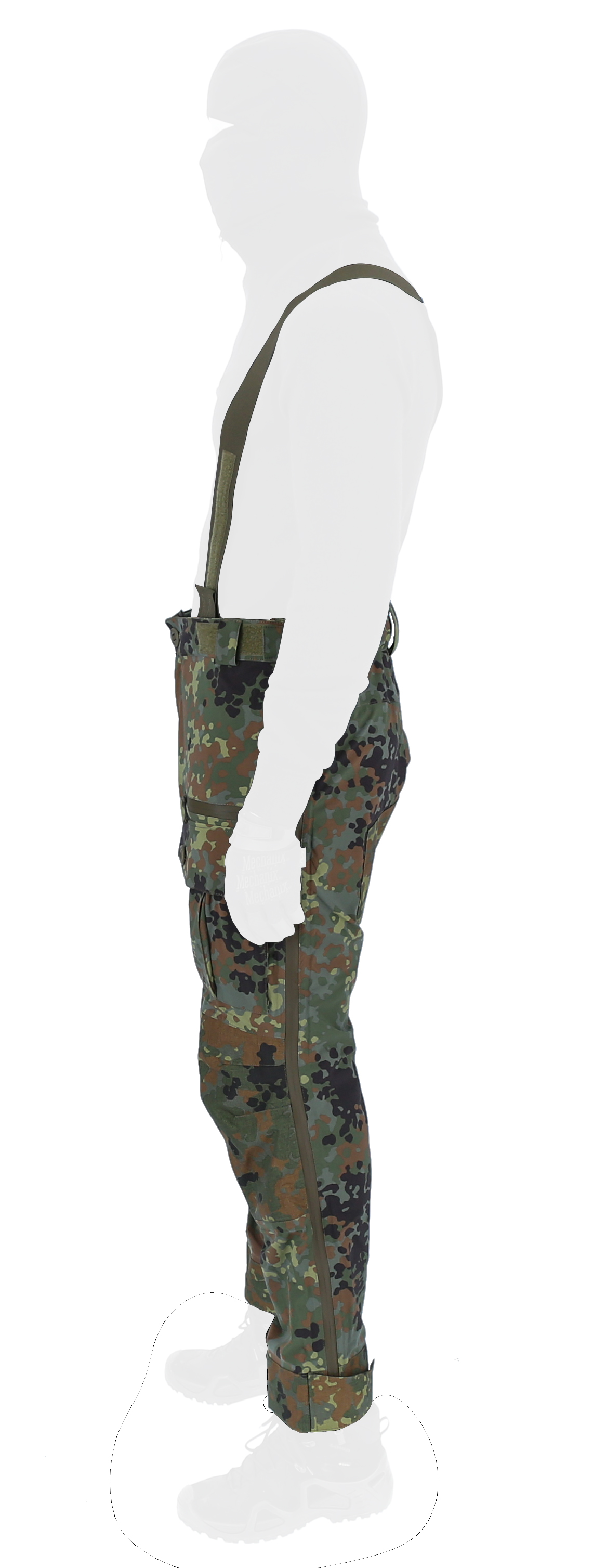 3PF Nässeschutz Regenhose Spezialkräfte RNRS1 Flecktarn