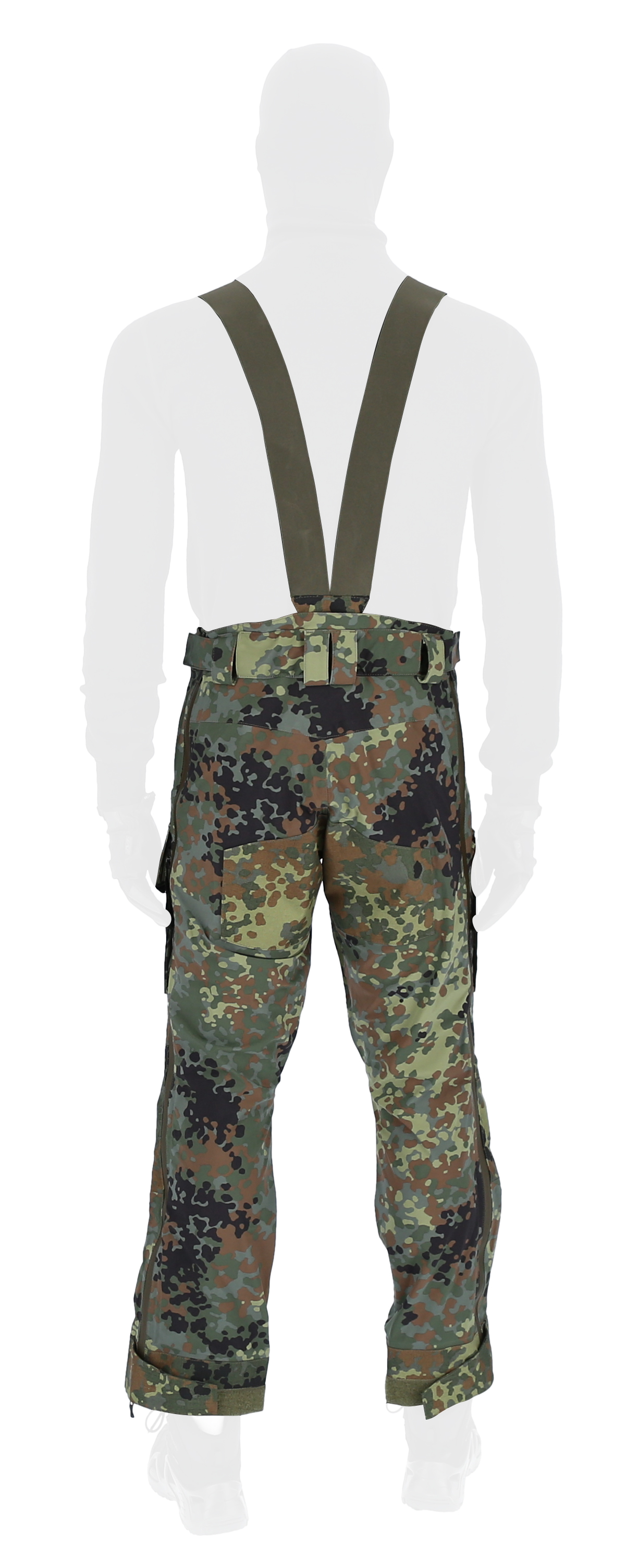 3PF Nässeschutz Regenhose Spezialkräfte RNRS1 Flecktarn
